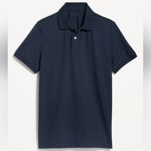 Old Navy Men's Printed Pique Polo 🆕 Size Large